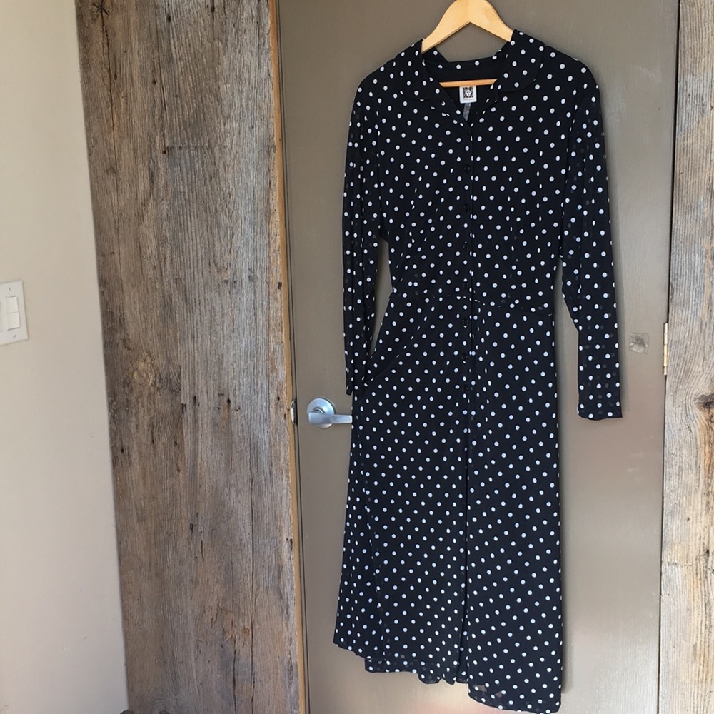 Polka Dot Anne Klein dress 20w
